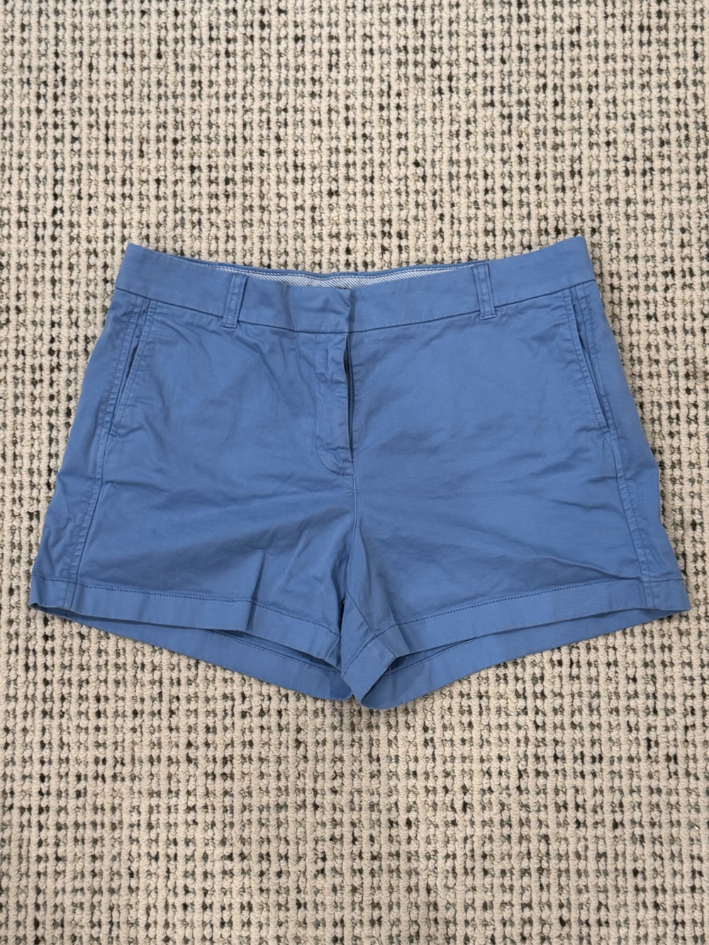 J. Crew Blue Chino Shorts